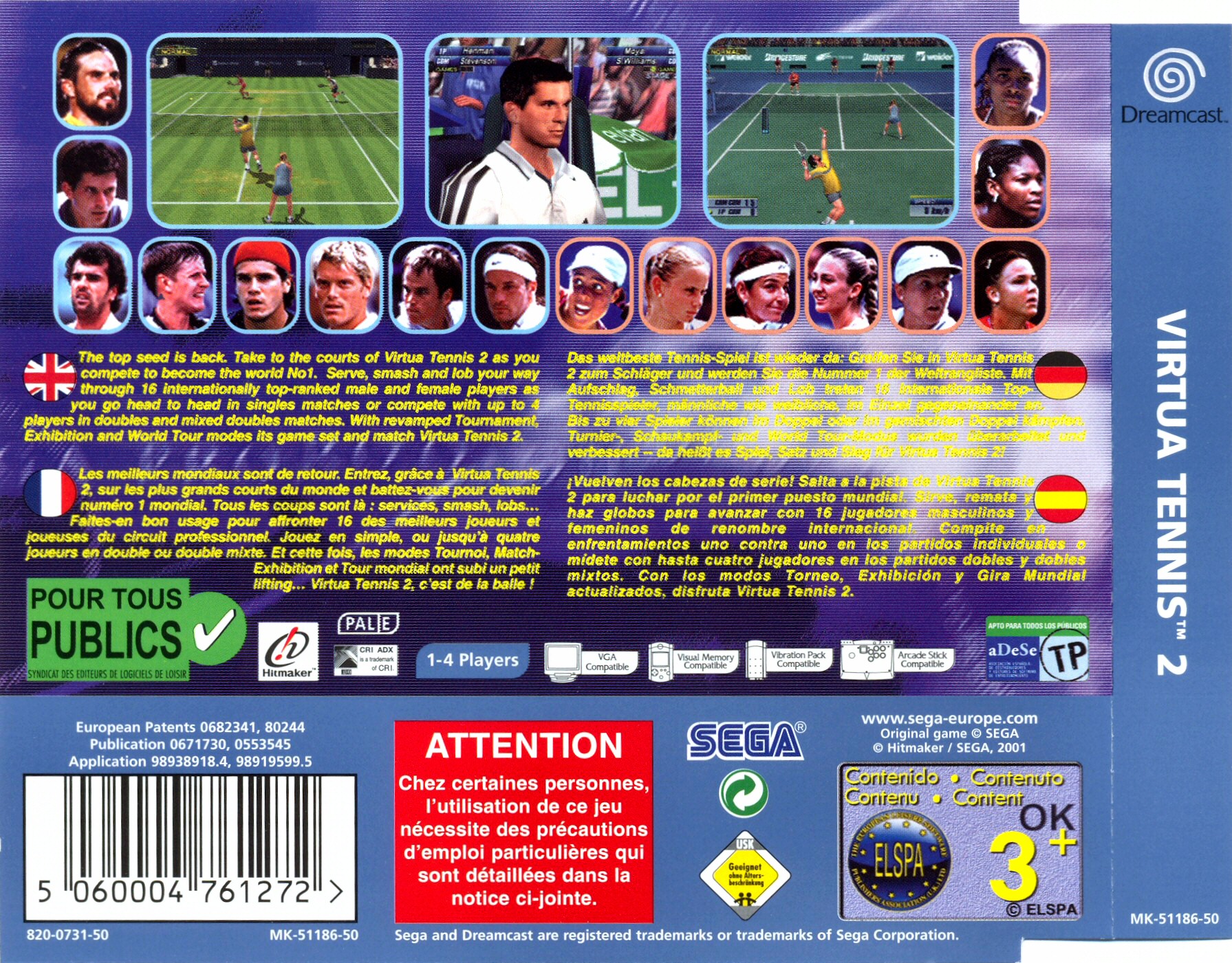 VIRTUA TENNIS ISO virtua tennis iso:
