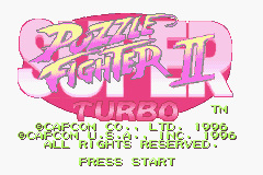 super puzzle fighter ii turbo gba differences