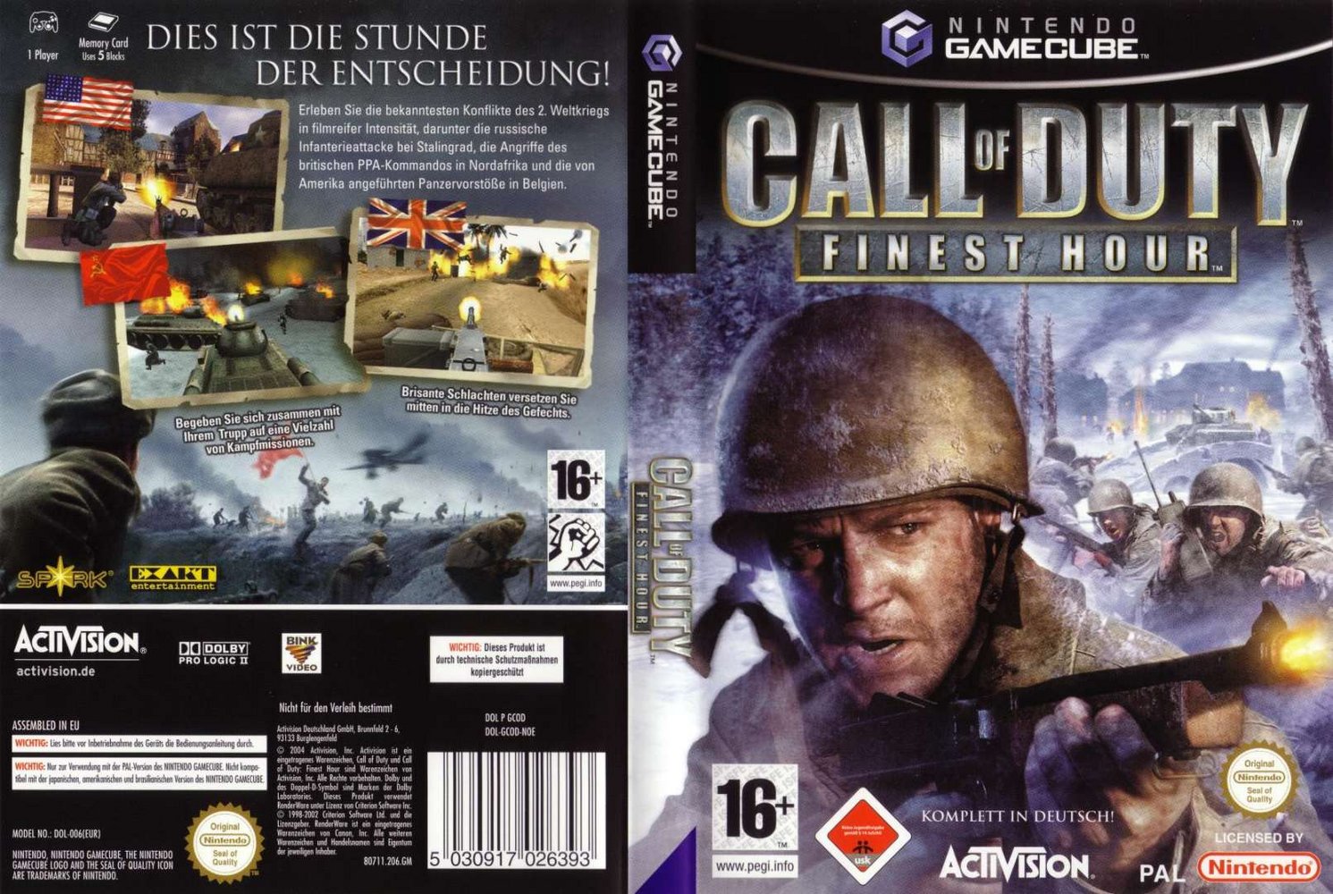 call of duty finest hour pc
