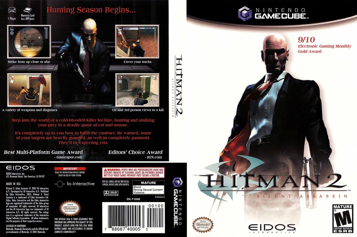 Hitman Contracts Ps2 Iso