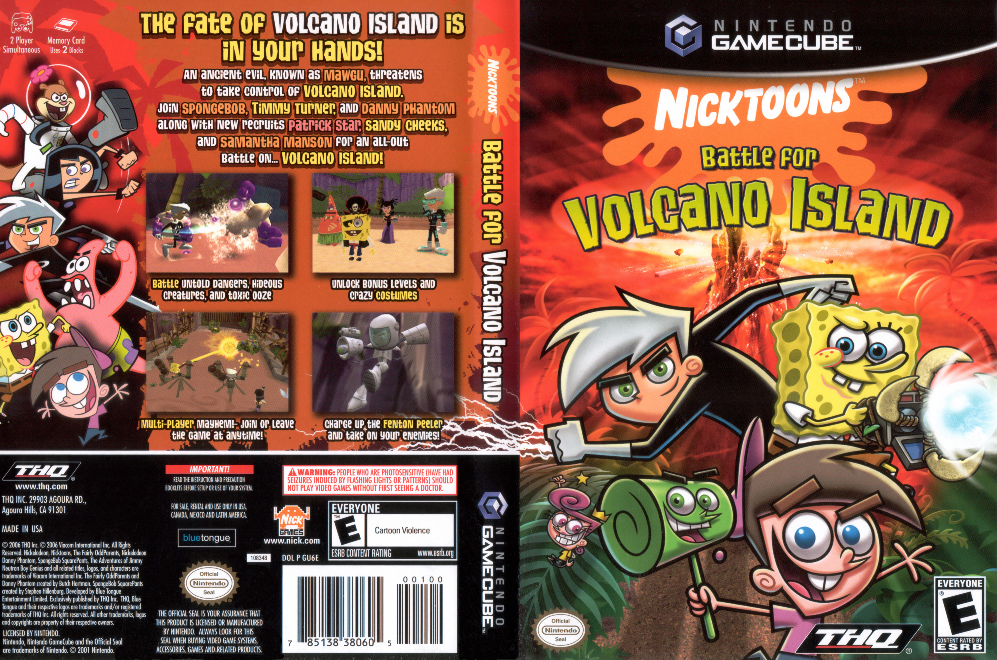Volcano Island Game Boy