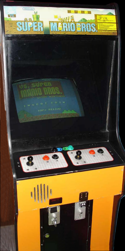 super mario arcade game