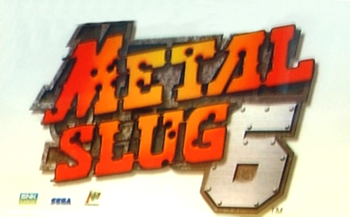 metal slug 6 arcade flyer