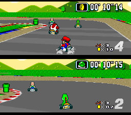 mario kart nes jnes