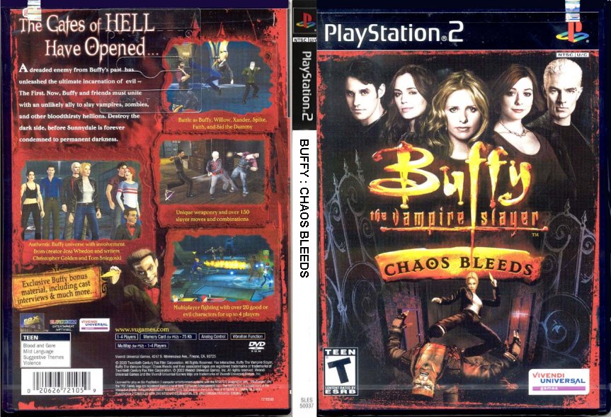 Buffy The Vampire Slayer Chaos Bleeds Usa Iso