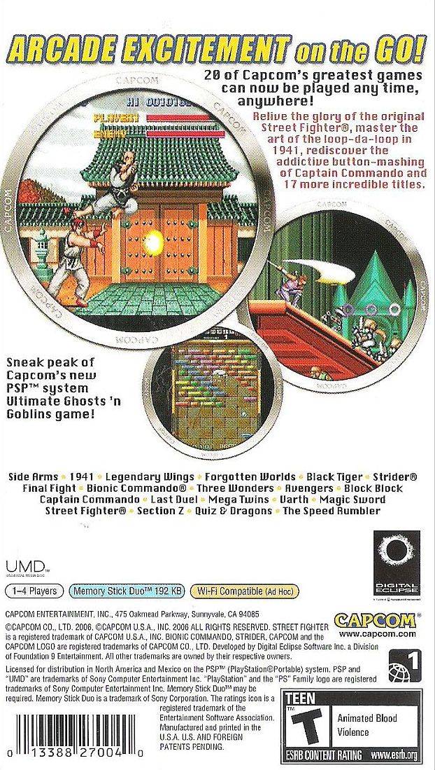 Capcom Classics Collection Remixed USA ISO