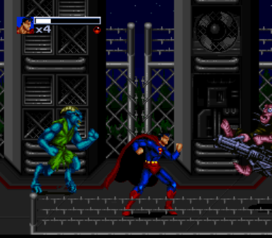download the death and return of superman snes