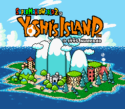 super mario world 2 yoshi's island snes