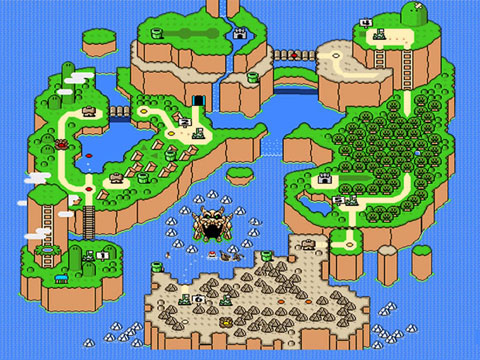 super mario bros + world rom