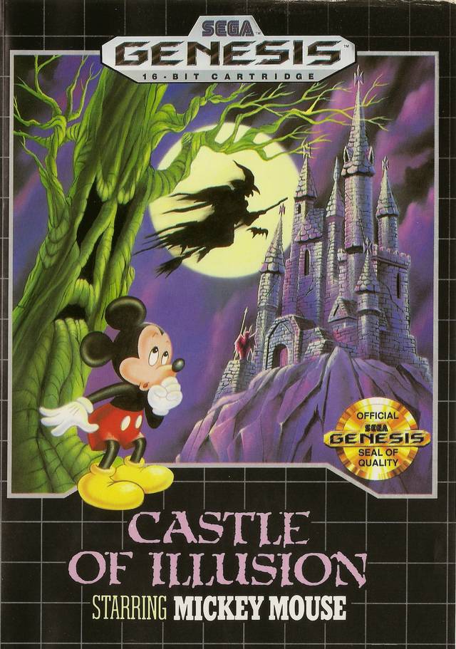 sega genesis mickey mouse castle of illusion