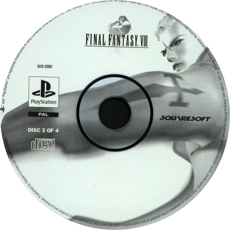 Final Fantasy VIII Disc 1 Sony PlayStation One ISO / PSX