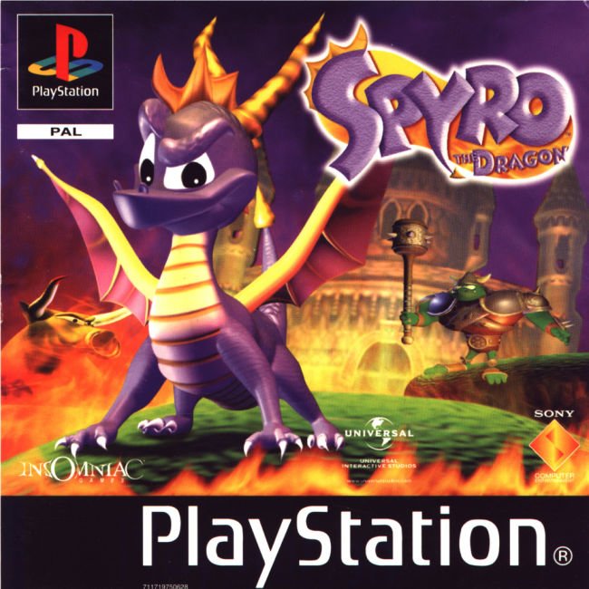 spyro the dragon playstation 1