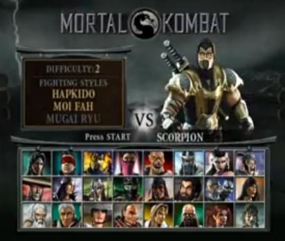 play mortal kombat chess