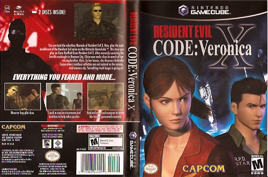 Resident Evil - Code - Veronica X (Europe) (En,Fr,De,Es,It) (Disc 2 ...