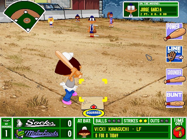 Backyard Baseball CD Windows Game